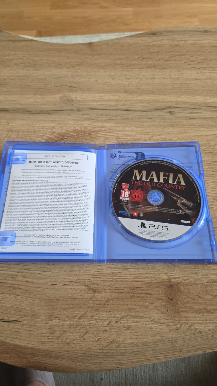 Sony Giochi: Mafia The Old Country PS5  – Usato da Winterthur venduto da sal_z75q 1