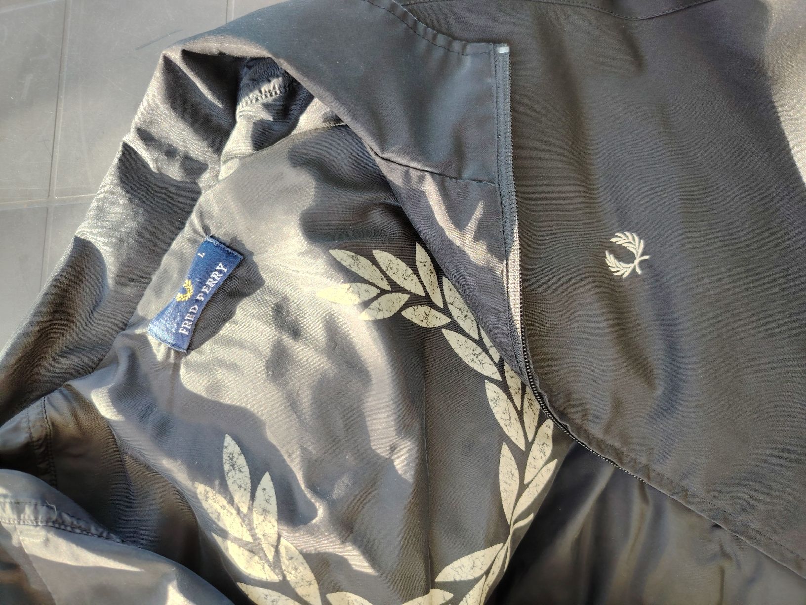 Fred Perry Giacche: Veste Fred Perry noire taille L – Usato da Penthalaz venduto da Fever1 2