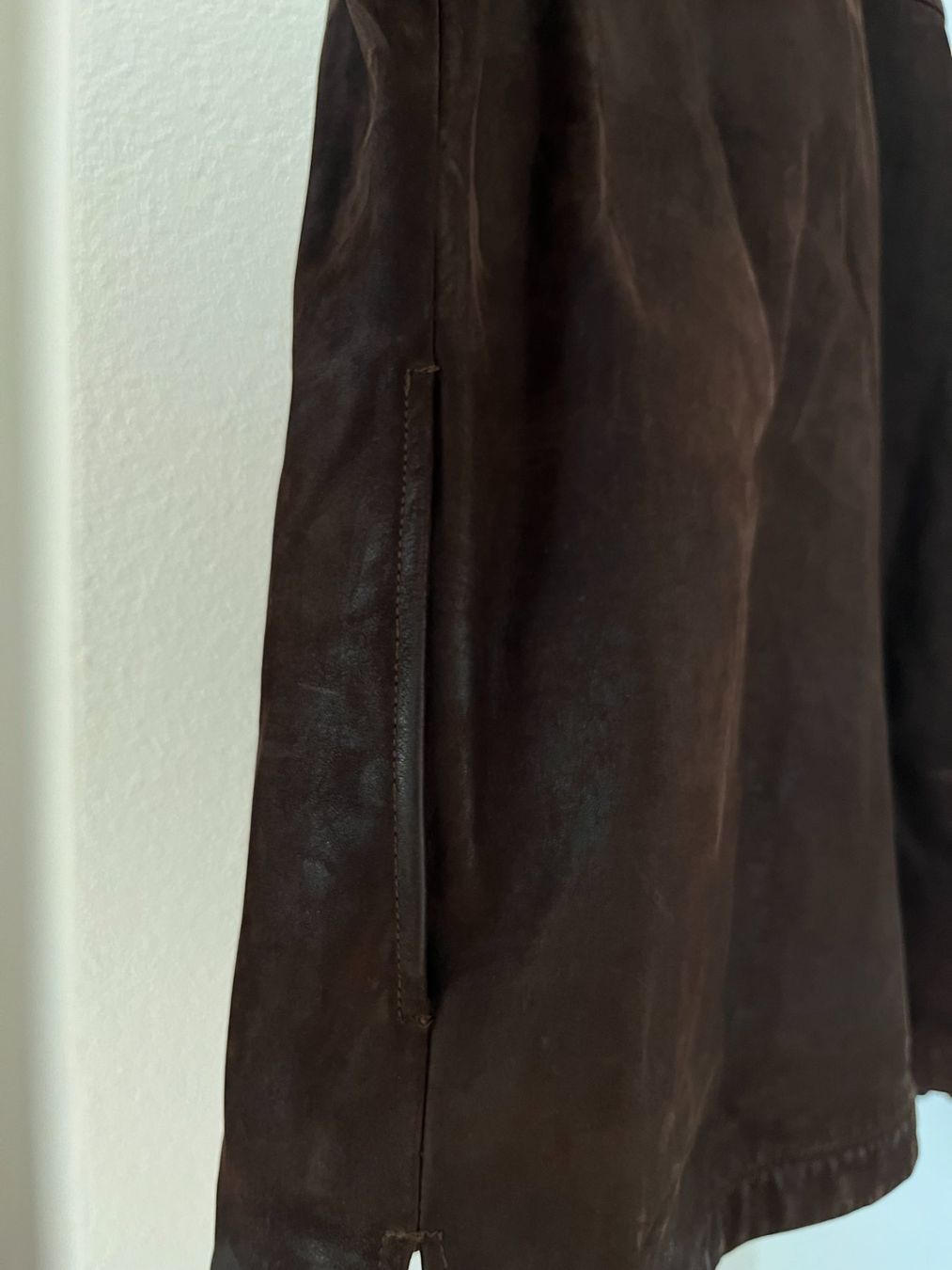 Gap Giacche: Vintage GAP Echtlederjacke Braun Grösse M – Usato da Wolfhausen venduto da Sel86i 4