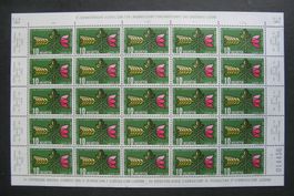1954 10 Rappen Bogen postfrisch **, gefaltet