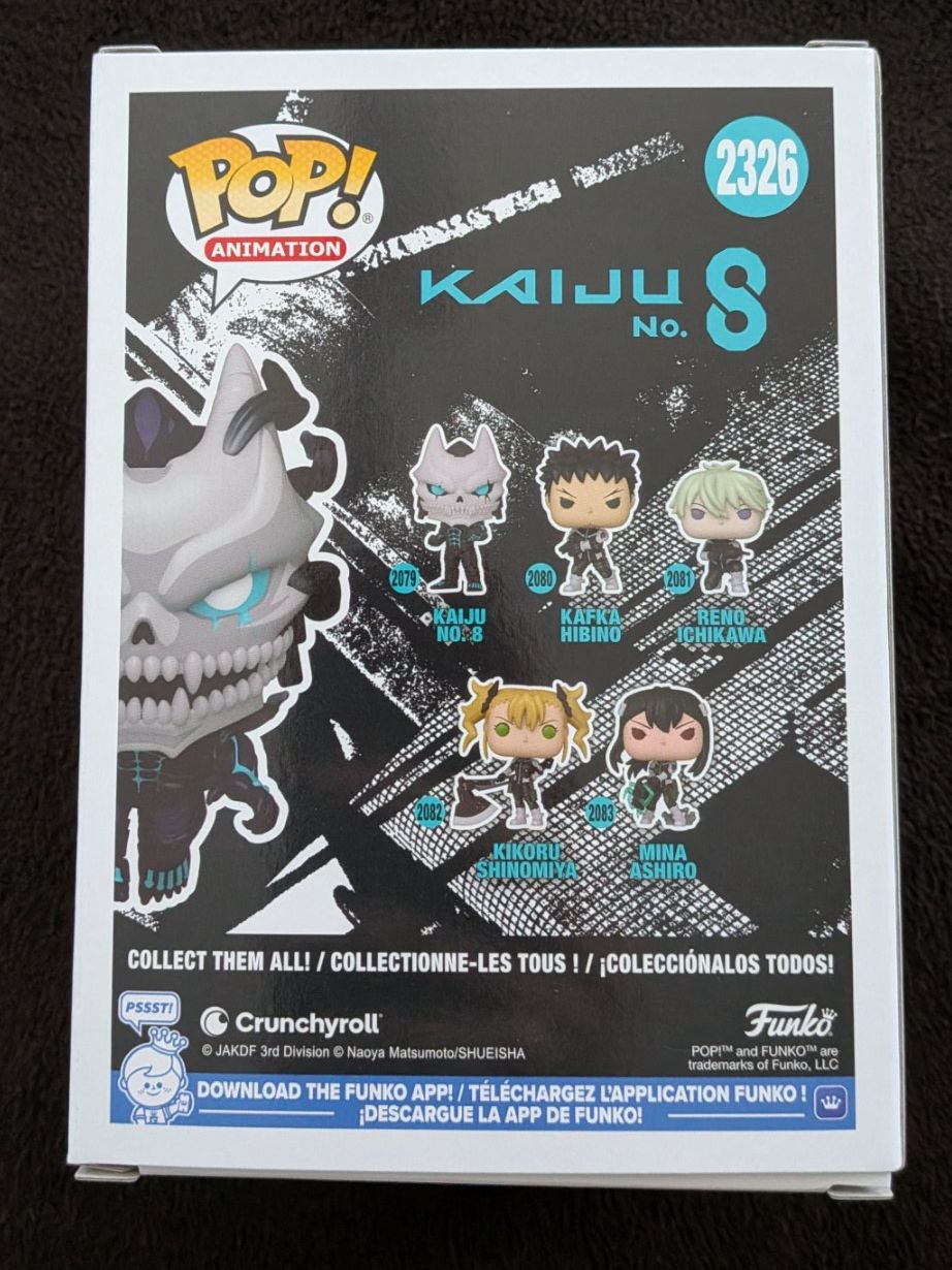 Funko Statuette: Funko Pop! Kaiju Nr. 8 (Uncontrollable) #2326 GitD – Nuovo e nell'imballaggio originale da Obfelden venduto da RCO85 2