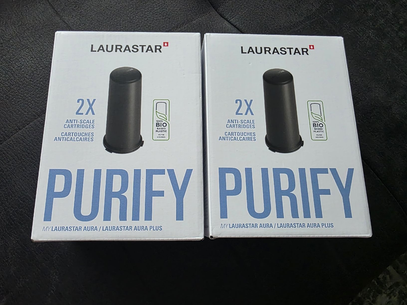 Laurastar Fers à repasser: Laurastar - Antikalk-Kartuschen - Aura - 2er Set – Neuf avec emballage d'origine à Inwil par ea86