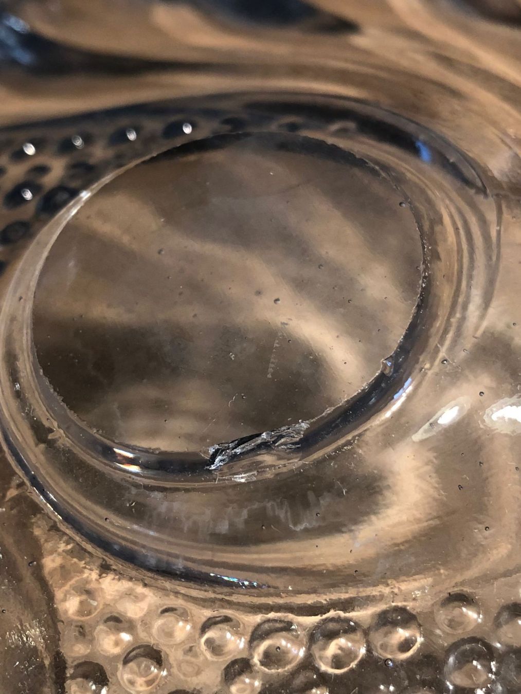 Ciotole: 3 antike farbige Glasschalen – Usato da Röschenz venduto da Tashroal 4