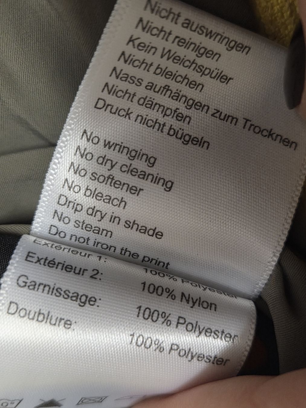 Pantaloni: Skihose Grösse XS neon-gelb – Usato da Subingen venduto da DENDLE20 2