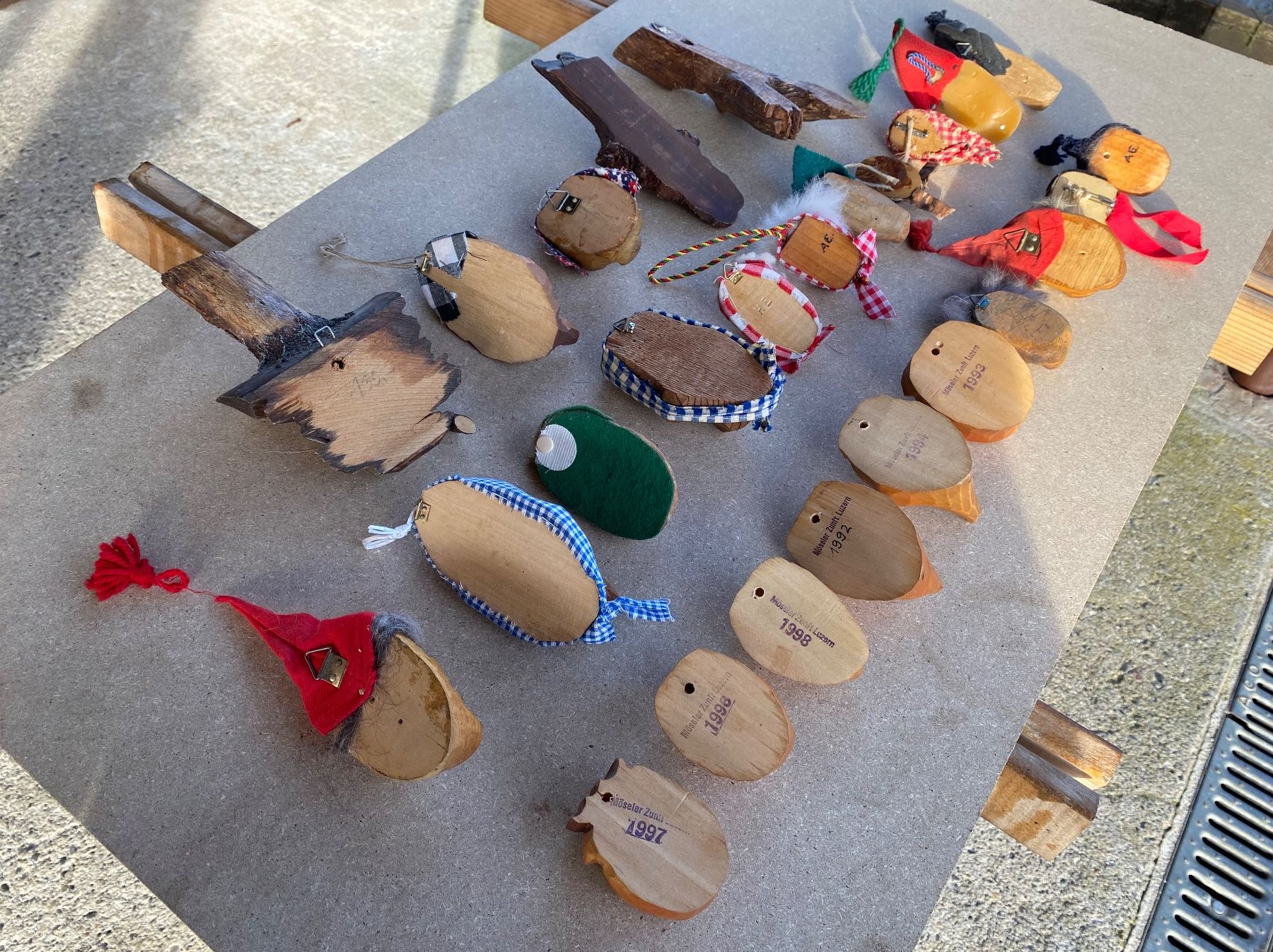 Sonstige Antiquitäten & Kunst: schöne Krienser Holzmasken – Gebraucht aus Feldbach von Olive1 8