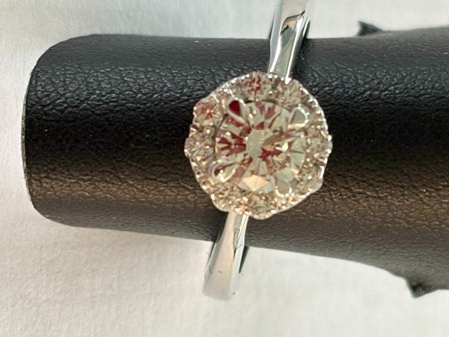 Anelli: Weissgold Ring mit Brillant – Nuovo (secondo la descrizione) da Bern venduto da Namhel