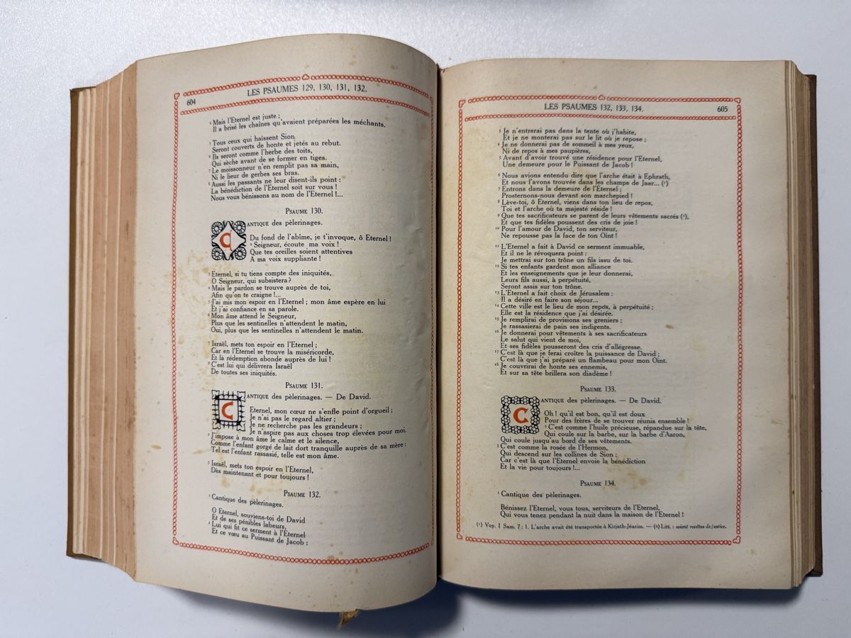Livres: La Bible - Version Synodale - Édition de 1930 – D'occasion à Ardon par Momovs99 5