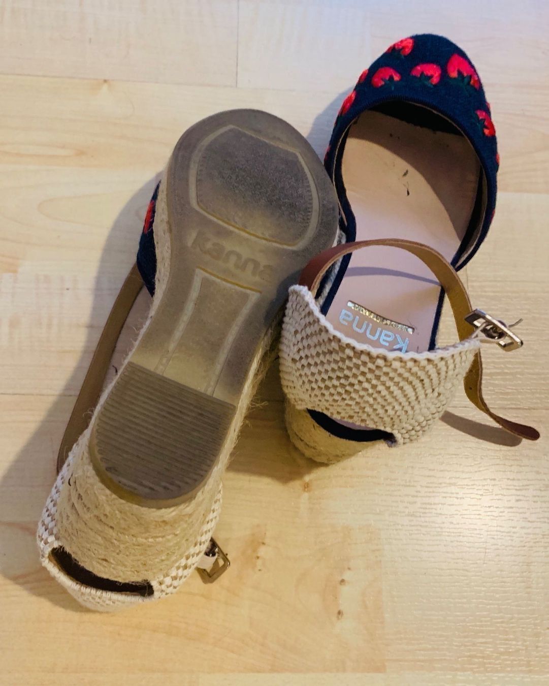 Scarpe da donna: Sandales espadrilles fermées p.39 – Usato da Sion venduto da DayJenn 4