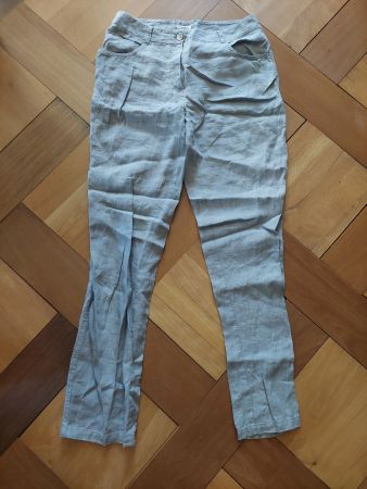 Enna Leinenhose Schiefer Grösse 36