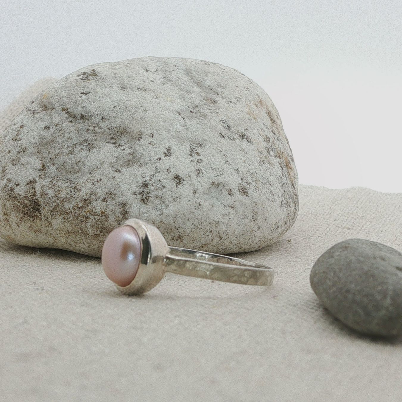 Olga Ribler Ringe: Feiner Silber Ring 925 mit Perle Grösse 61 – Neu (gemäss Beschreibung) aus Luzern von Schmuckoutlet 6