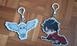 Porte-clés pour sac, charms bag,Harry Potter painting neufs