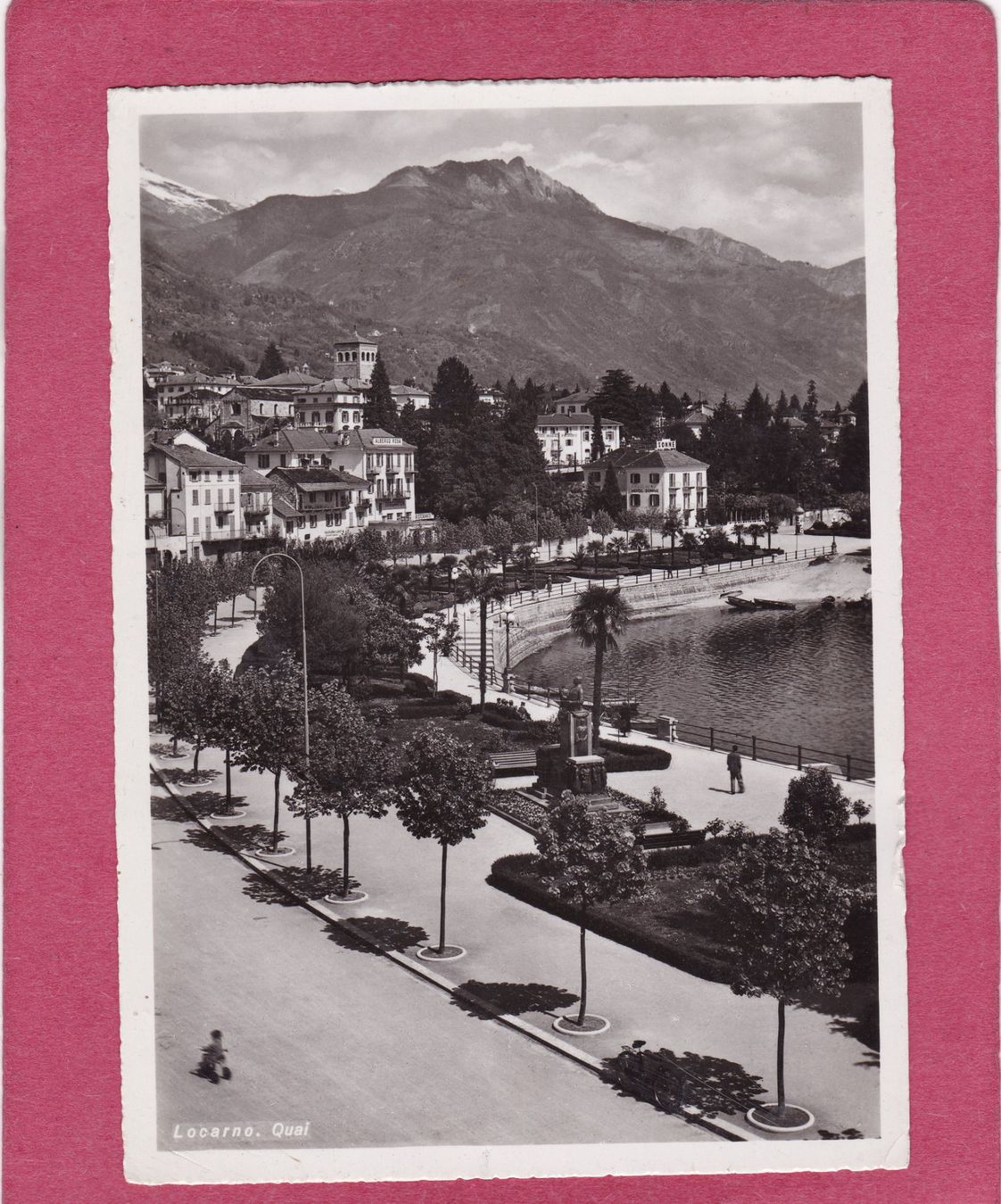 Cartoline postali: Locarno Quai – Usato da Herisau venduto da Lisegrat2008