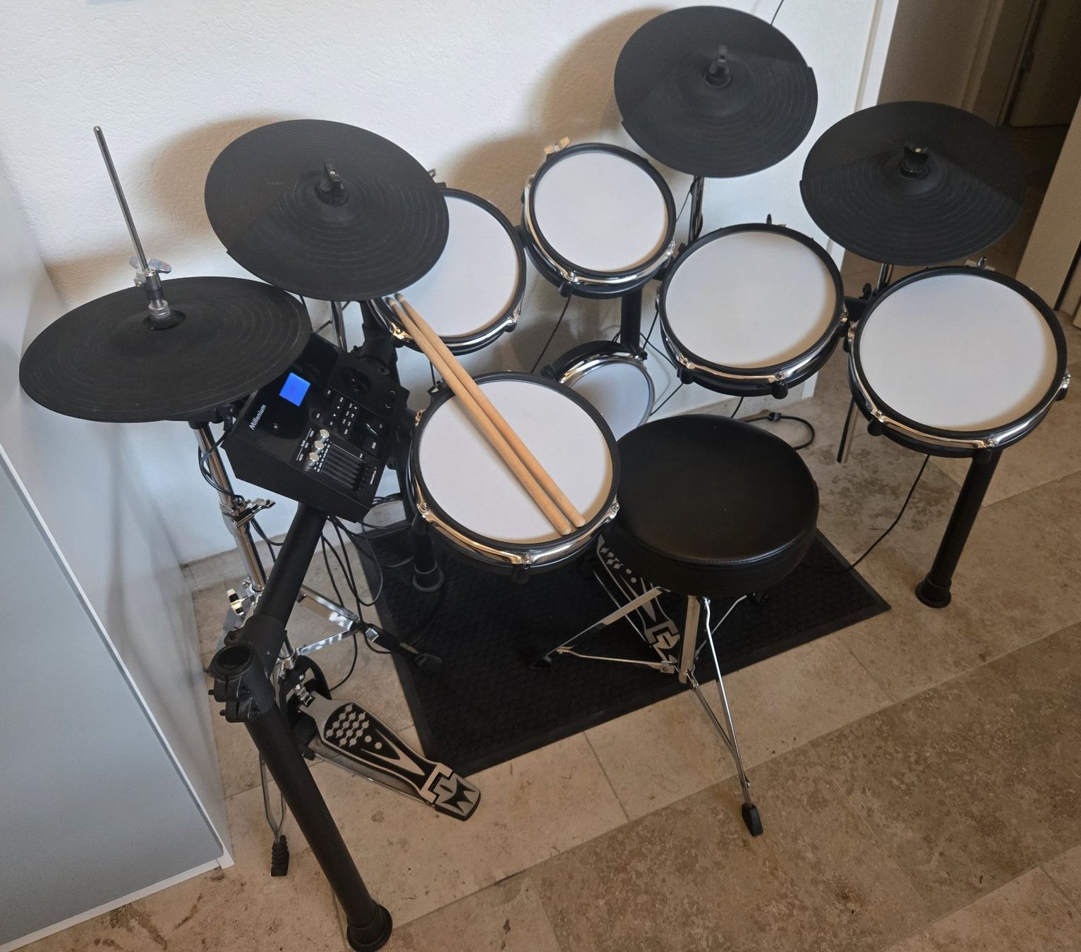 Musikinstrumente: Millenium MPS-850 E-Drum Set ab 1.- Franken!!!! – Gebraucht aus Uerkheim von Moedu 2