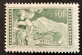 1930, Jungfrau Nr. 179 postfrisch (**), SBK 800 Fr.