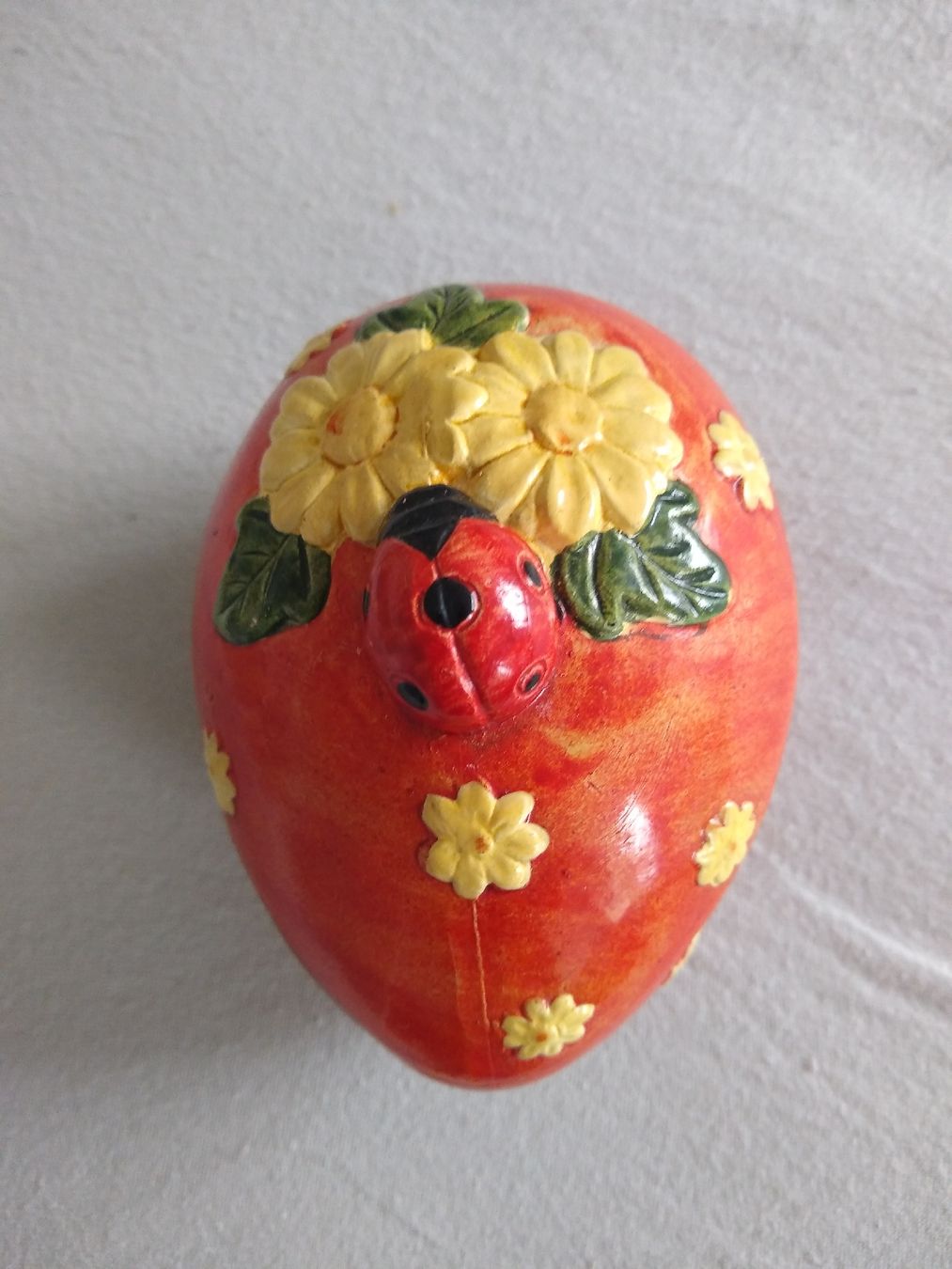 Alle Dekorationen: Ladybug Egg Trinket Box Ceramic Decor – Gebraucht aus Dübendorf von LoRi-2026
