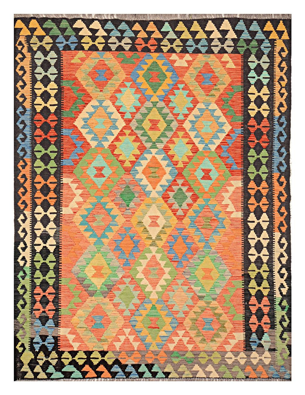 Kelim Tappeti: Oriente Kelim Teppich 150x200 Cm – Nuovo e nell'imballaggio originale da Lahore venduto da Fairways79