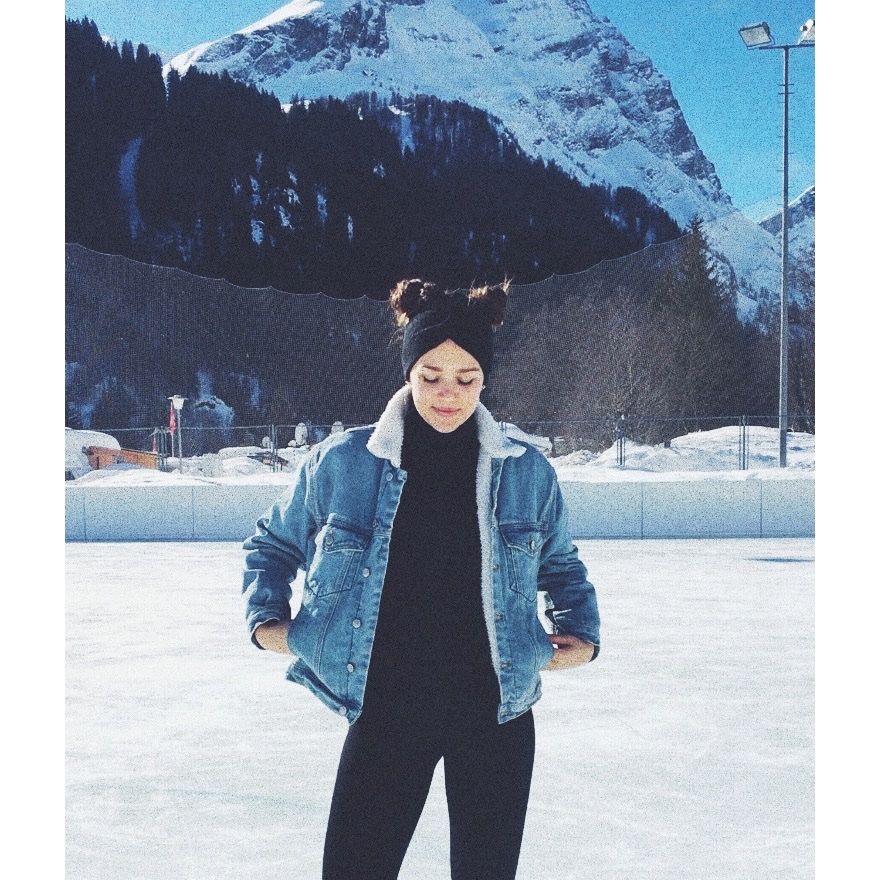 Brandy Melville Giacche: Brandy Melville Jeansjacke mit Teddyfutter – Usato da Zürich venduto da Zimtstern_92 2