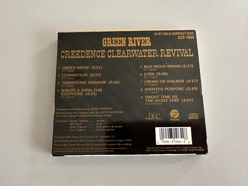 Creedence Clearwater Revival: Green River 24K Gold CD RAR | Kaufen