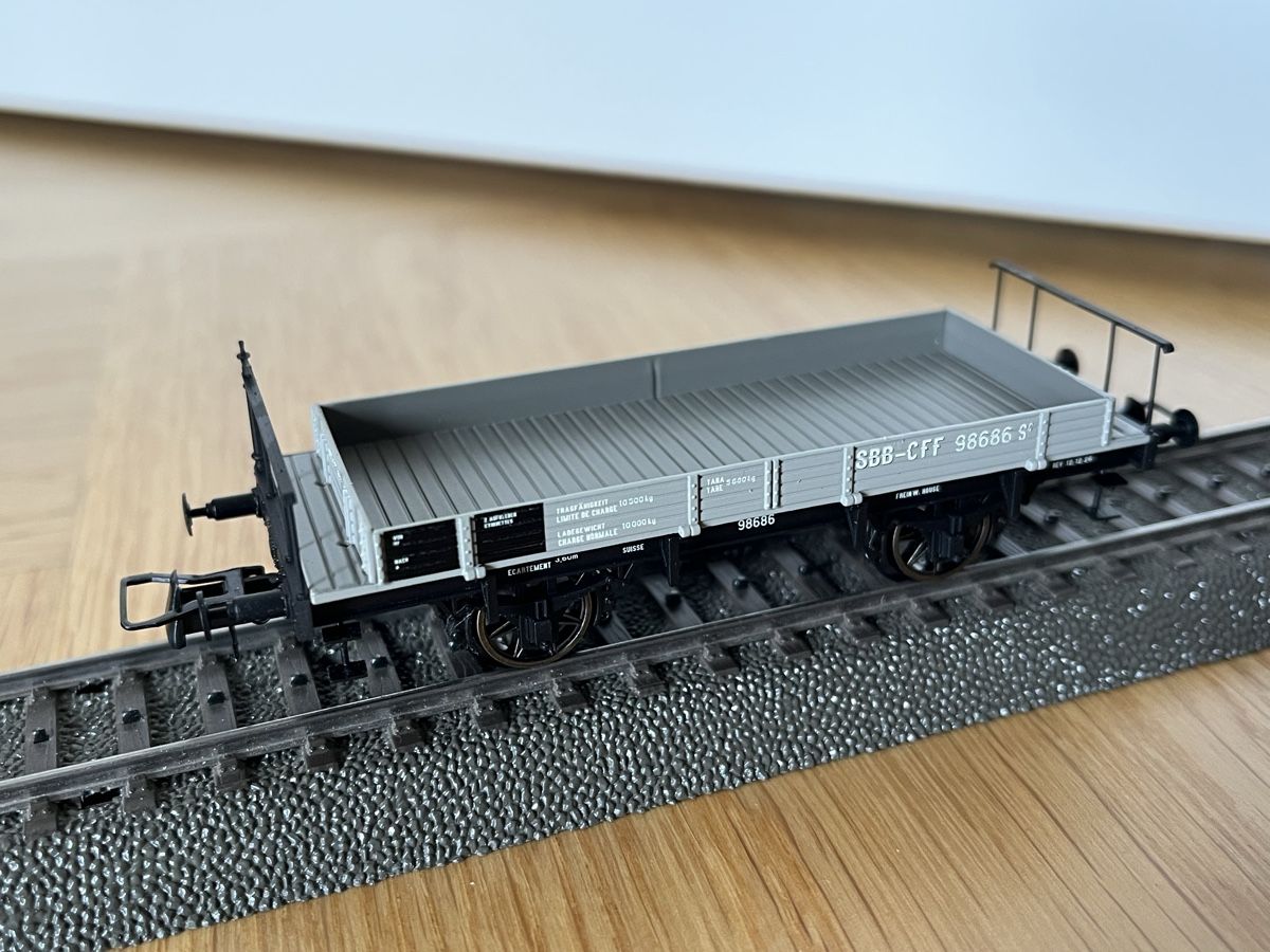 Brawa Modellini di ferrovie: 2 Stk SBB Güterwagen Brawa OVP – Usato da Basel venduto da Re620_11627 3