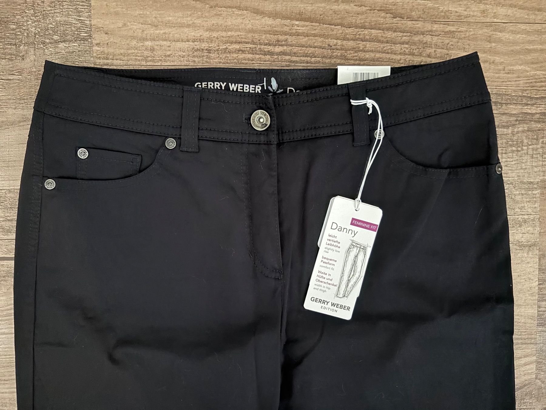 Gerry Weber Hosen: Gerry Weber Hose Danny schwarz - Grösse 38R Regular – Neu und originalverpackt aus Kleinandelfingen von Baba23 1