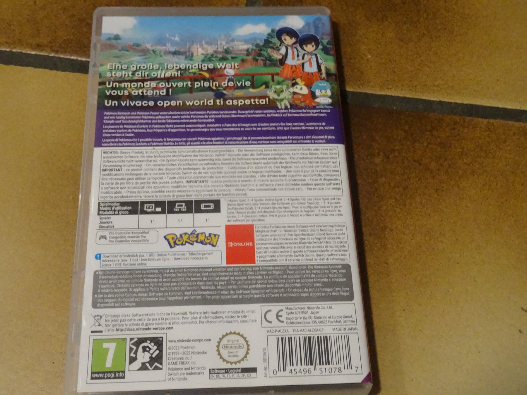Pokémon Giochi: Pokémon Karmesin Nintendo Switch – Usato da Olten venduto da Disc-Ausverkauf 2
