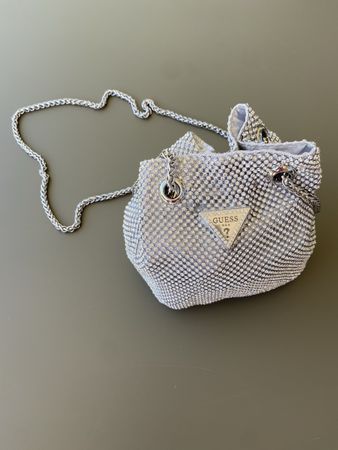 Guess - Sac à main argenté