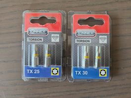 Connex Bits Torsion TX 25  und TX 30 neu ungebraucht