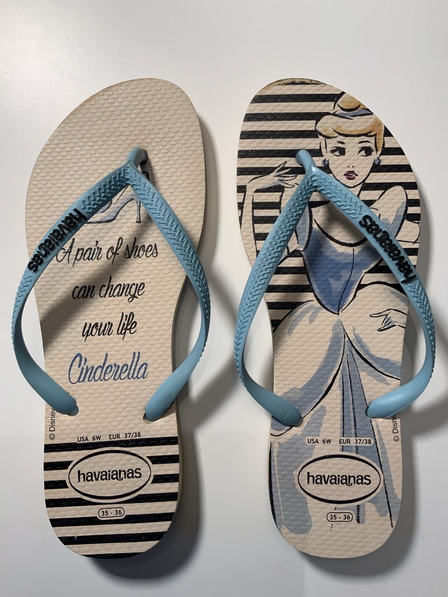 Havaianas Schuhe für Mädchen: HAVAIANAS, CINDERELLA, sehr herzig! – Gebraucht aus Stäfa von sylla73