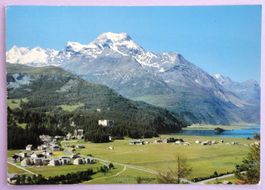 Sils im Engadin 1800 m s.m. mit Piz la Margna