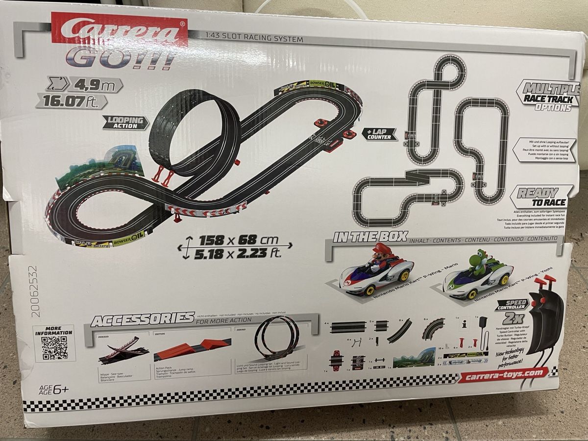 Carrera Piste: Carrera Rennbahn Go Mario Kart – Nuovo e nell'imballaggio originale da Gelterkinden venduto da Leg_Prinzessin01 1