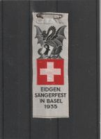 Seidenbändeli Basel Eidg. Sängerfest 1935