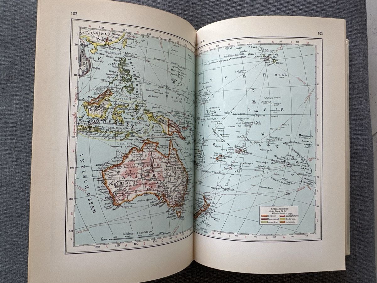 Libri: HANSA UNIVERSAL ATLAS 1960 – Usato da Baar venduto da Hillsboro 3