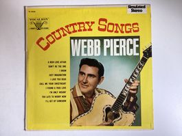 Webb Pierce LP - Country Songs