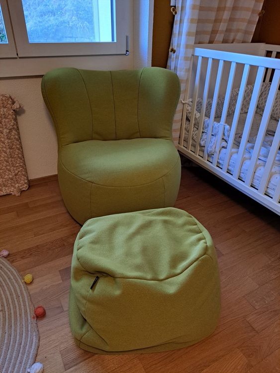 Sessel Freistil Rolf Benz, grün von Pfister | Kaufen auf Ricardo