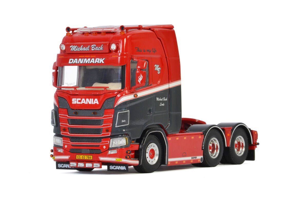 WSI Models Kit di modellismo & Modellini statici: WSI 01-3118 Scania Michael Bach – Nuovo (secondo la descrizione) da Dagmersellen venduto da FBM-Bacheli 1