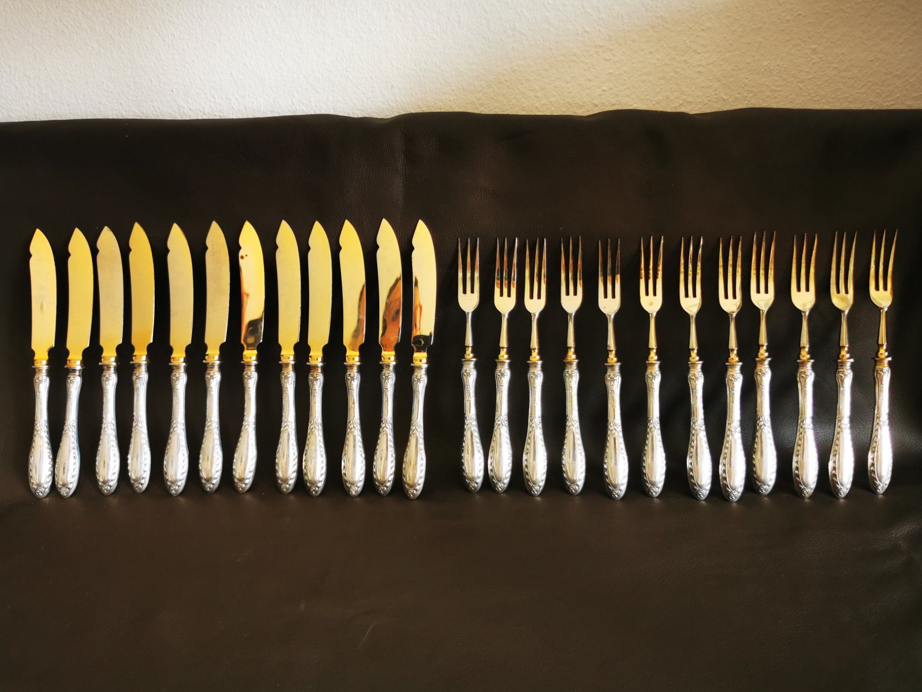 Bestecksets: Set argento 800 epoca XIX secolo – Gebraucht aus Brissago von Kri_2k8j 2