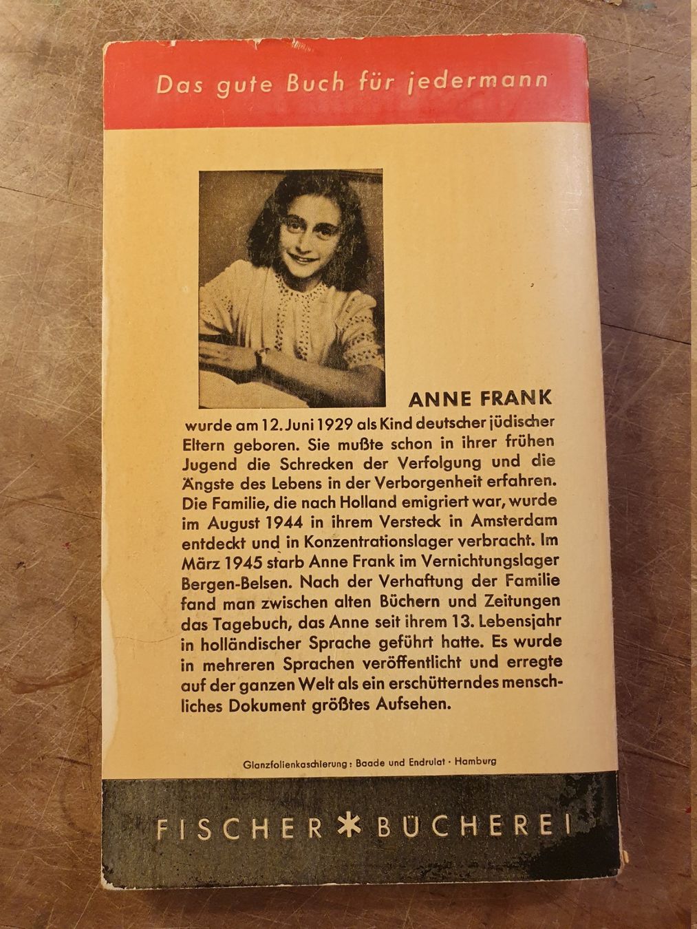 Bücher: Das Tagebuch der Anne Frank – Gebraucht aus Zürich von loosebone 5