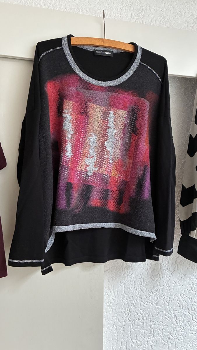 Lotti di vestiti: 2 Pullover, Grösse 42/44, Monica Braghini und Doris Streich – Usato da Reinach BL venduto da santrian 3