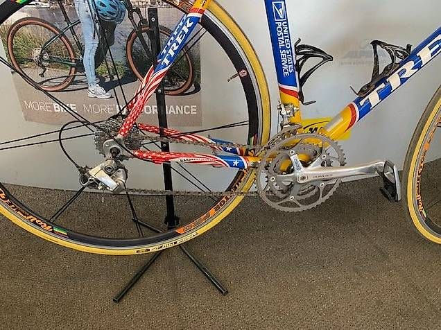 Trek Biciclette: Vélo de course occasion Trek Us Postal Lance Amstrong – Usato da Fribourg venduto da Profilsport 1