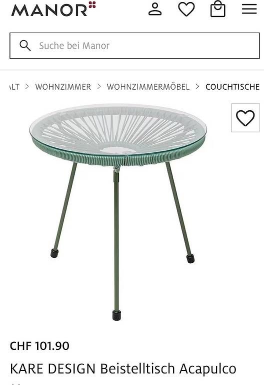 Set di tavolo e panche: Meubles extérieurs - Kare Design chaises et table – Usato da St-Saphorin-Lavaux venduto da lou_g669 3