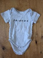 Body, Baby Body, Kurzarmbody, Friends Gr. 62/68 , grau