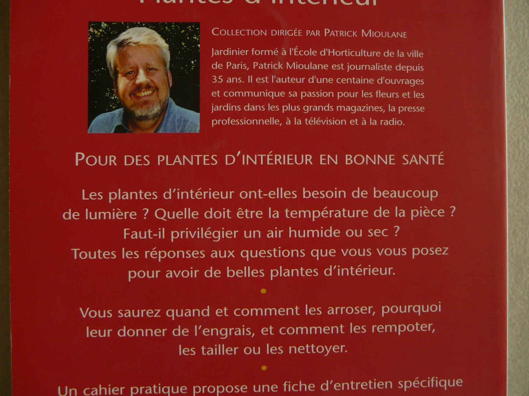 Libri: Plantes d'intérieur Hachette – Nuovo (secondo la descrizione) da ERLINSBACH venduto da doudouce 1