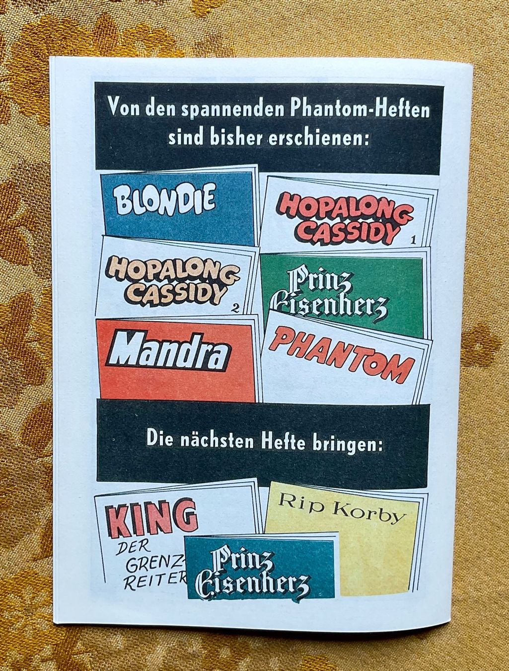 Fumetti: Ein Phantom-Heft Nr 7 von 1993 – Nuovo (secondo la descrizione) da Endingen venduto da nathan05 9