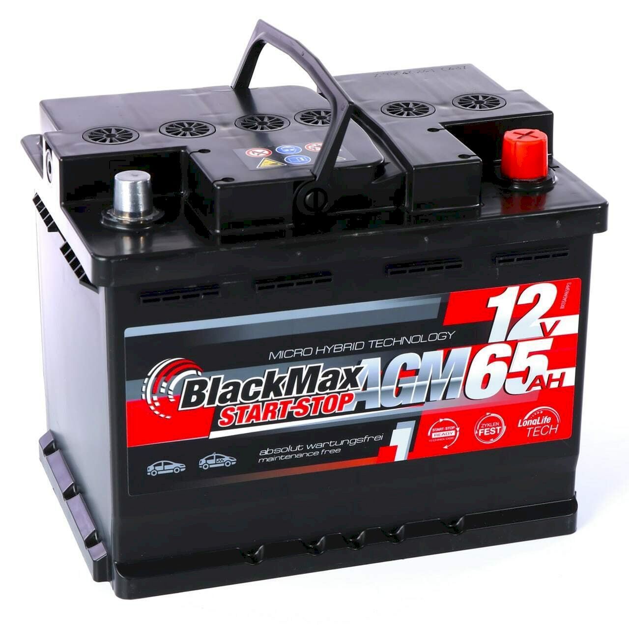 Batterie: BlackMax Start-Stop AGM 12V 65Ah – Nuovo e nell'imballaggio originale da Bottighofen venduto da zaap 2