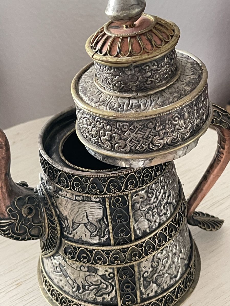 Teiere: Traditionelle tibetische Teekanne – Usato da Bern venduto da TamSham 7