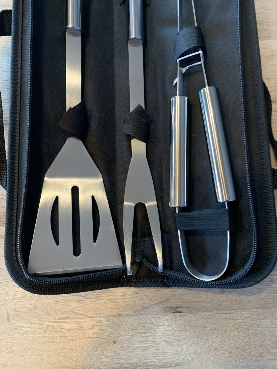 Set di posate: Grillbesteck Set, 3-teilig. – Nuovo e nell'imballaggio originale da heiligenschwendi venduto da bonitasunny 1
