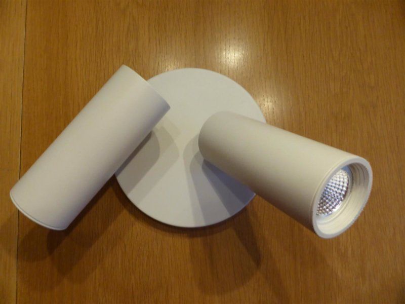 Kronleuchter & Deckenlampen: Twin Deckenspot weiss – Gebraucht aus Schübelbach von Dolly990_2 2