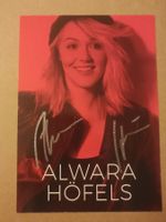 Alwara Höfels - handsignierte Autogrammkarte