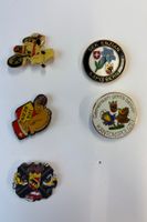 5 Polizeipins Kapo / Enzian Pins