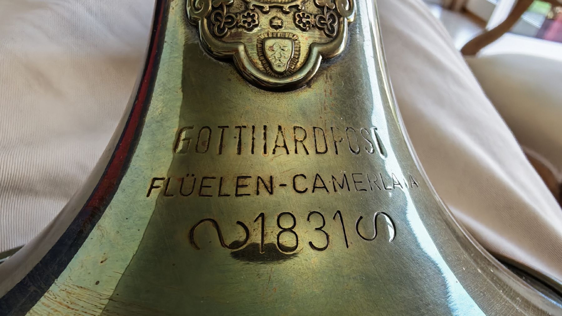 Strumenti musicali: Posthorn Gotthardpost Messing – Usato da Buochs venduto da hifipadi 3